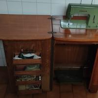 Macchina da cucire a pedali Visnova vintage origin