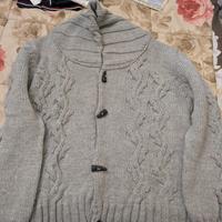 cardigan uomo misto lana