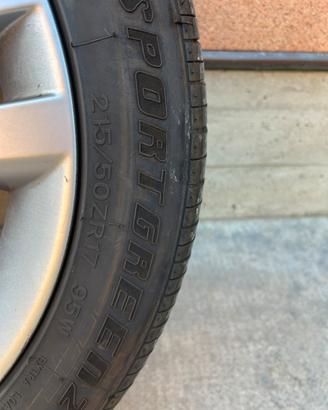 Cerchi fiat croma con gomme sava dot 2025