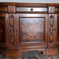 Credenza e tavolino stile Napoleone III