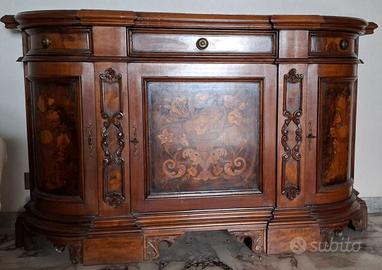 Credenza e tavolino stile Napoleone III