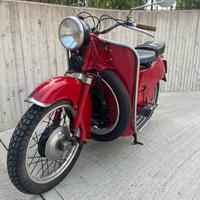 Moto Guzzi Galletto 192 cc Epoca 1962 rosso