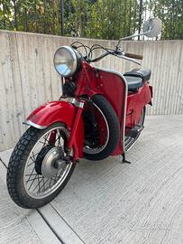 Moto Guzzi Galletto 192 cc Epoca 1962 rosso