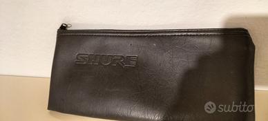 2 custodie per microfono SHURE 