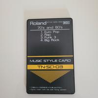 Music Style Card per Roland E70 