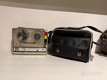 Registratore Geloso Vanguard 541 + custodia pelle