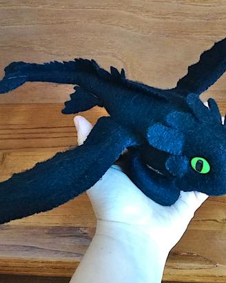 Dragon Trainer Toothless Sdentato peluche plush