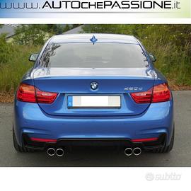 Scarico Sportivo doppio FOX in acciaio omologato p