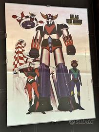 Quadro A Specchio Atlas Ufo Robot Goldrake