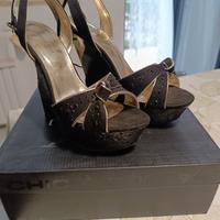 Scarpe eleganti da donna con zeppa n.39