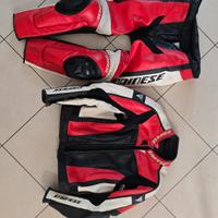 Tuta moto Dainese divisibile