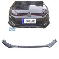 SPOILER LIP VOLKSWAGEN VW GOLF 7 7.5 NERO LUCIDO