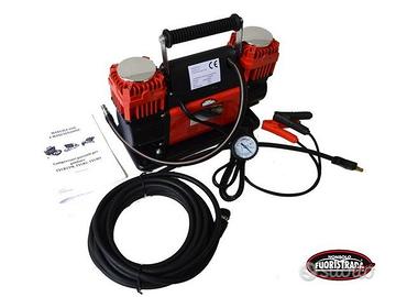 Potente Compressore Bicilindrico 12V 300L/Minuto