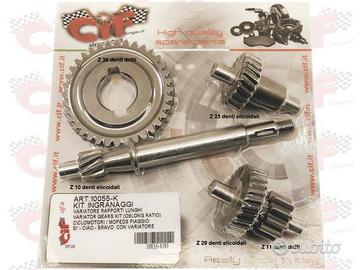 Kit ingranaggi allungati CIF ciao si bravo