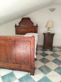Letto primi ‘800 stile sardo + comodino