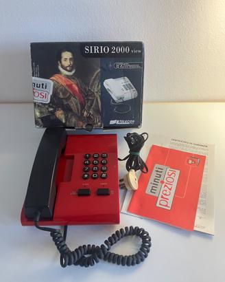 Telefono Fisso Sirio 2000 View con Scatola