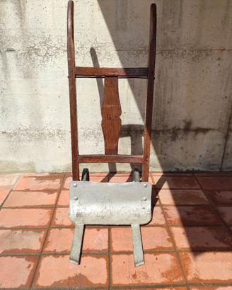 Carrello da mugnaio vintage
