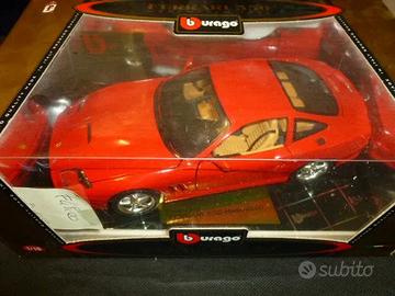ferrari 1/18 burago maranello 550 new in box