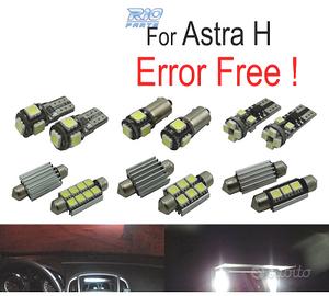 KIT 13 LAMPADE LED INTERNE PER OPEL ASTRA H OPC GT
