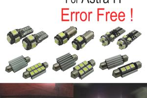 KIT 13 LAMPADE LED INTERNE PER OPEL ASTRA H OPC GT