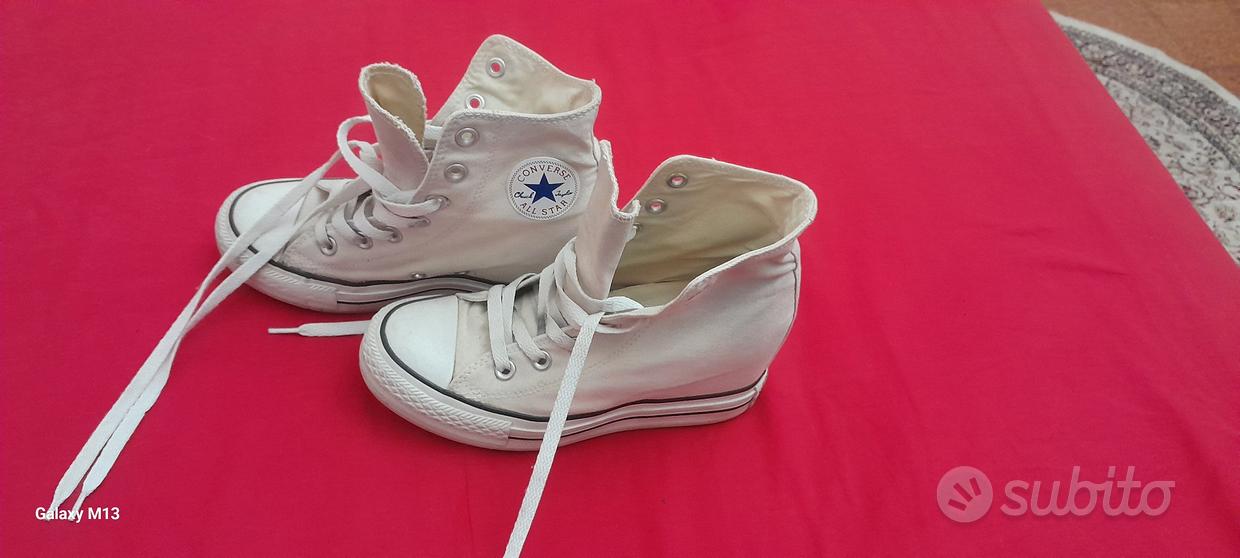 Converse alte con rialzo best sale