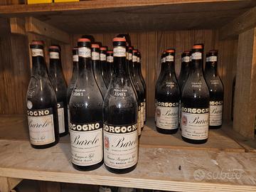 VINO BAROLO - BORGOGNO & FIGLI DA COLLEZIONE