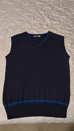 Gilet / Smanicato in maglia da uomo