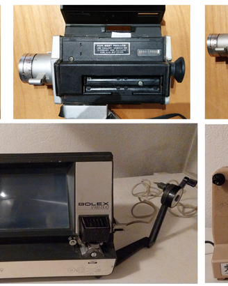 Super 8 moviola editor