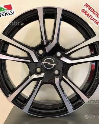 Cerchi in lega Opel Adam Agila Karl Meriva da 16