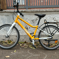 Bici Woom 4 gialla