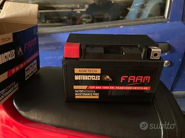 Batteria moto Faam Kyoto Gtz10S-bs Cbr 600 ninja