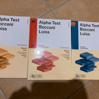 Libri Alpha Test Bocconi Luis