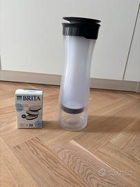 Brita bottiglia filtrante 1,3 L grigia + 6 filtri
