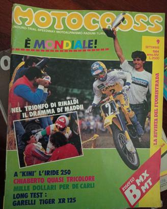 rivista MOTOCROSS numero 9 del 1984