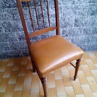 Sedia anni 50 imbottita