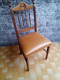 Sedia anni 50 imbottita