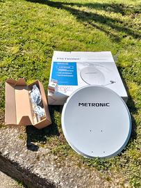 Parabola satellitare Metronic 60cm completa con LN
