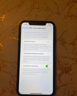 Iphone 11 Nero 128 GB Usato