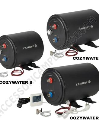 BOILER ACQUA CALDA 12V PER CAMPER CARAVAN VAN 8/10