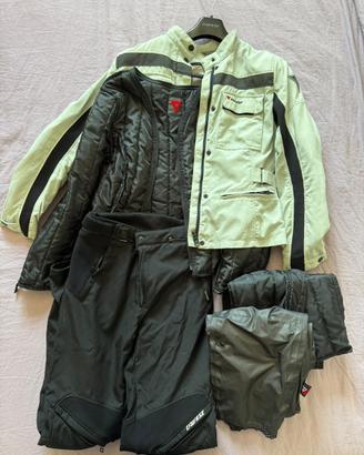 Completo moto donna Dainese quattro stagioni
