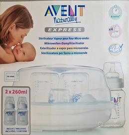 sterilizzatore biberon microonde avent