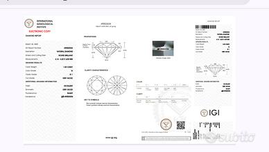 diamanti certificati a prezzi irripetibilii.