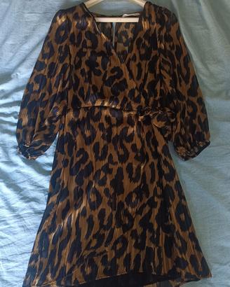 Vestito da donna, nero e giallo