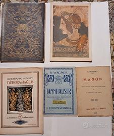 N. 10 LIBRETTI D'OPERA PRIMA META' DEL '900