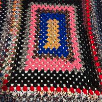 Coperta matrimoniale fatta a mano, uncinetto nuova