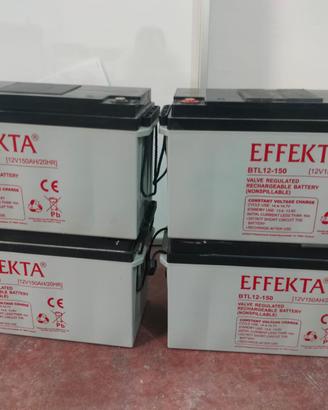 Batterie AGM 12V 150Ah - x impianti HI-FI Auto