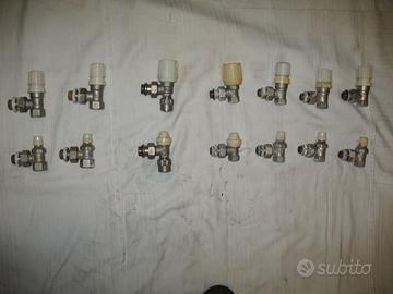 Valvole e detentori per radiatori da riscaldamento