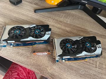 Coppia Sapphire Radeon HD 7700 + CrossFire Bridge