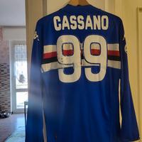 Sampdoria anno2007 Cassano match worn