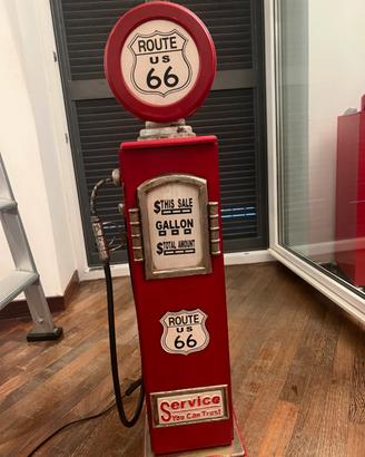 Lampada vintage stile pompa di benzina